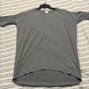 LulaRoe Gray Irma Tunic